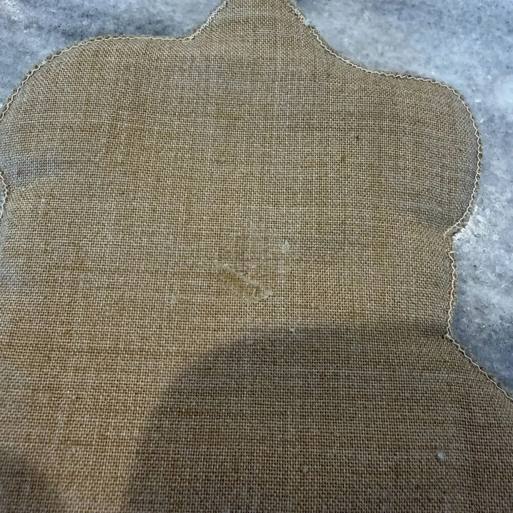 Set Of 3 Vintage Teddy Bear Fabric Wall Hangings Or Hot Pads/Pot Holders